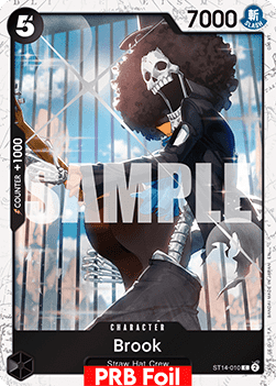 (ST14-010) One Piece TCG PRB02: The Best Vol.2 Single: Brook (ST14-010) (V.2)  Common