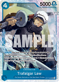 (ST17-002) One Piece TCG PRB02: The Best Vol.2 Single: Trafalgar Law (ST17-002) (V.1)  Super Rare