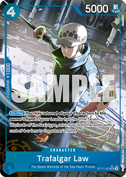 (ST17-002) One Piece TCG PRB02: The Best Vol.2 Single: Trafalgar Law (ST17-002) (V.2)  Alternate Art
