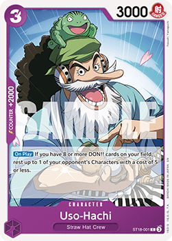 (ST18-001) One Piece TCG PRB02: The Best Vol.2 Single: Uso-Hachi (ST18-001) (V.1)  Common