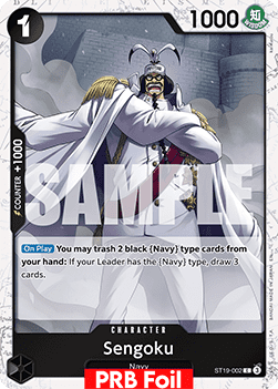 (ST19-002) One Piece TCG PRB02: The Best Vol.2 Single: Sengoku (ST19-002) (V.2)  Common
