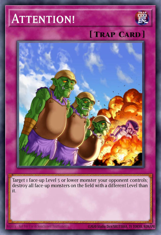 (090) YuGiOh TCG BPW2: Battle Pack 2: War of the Giants - Round 2 Single: Attention!  Common