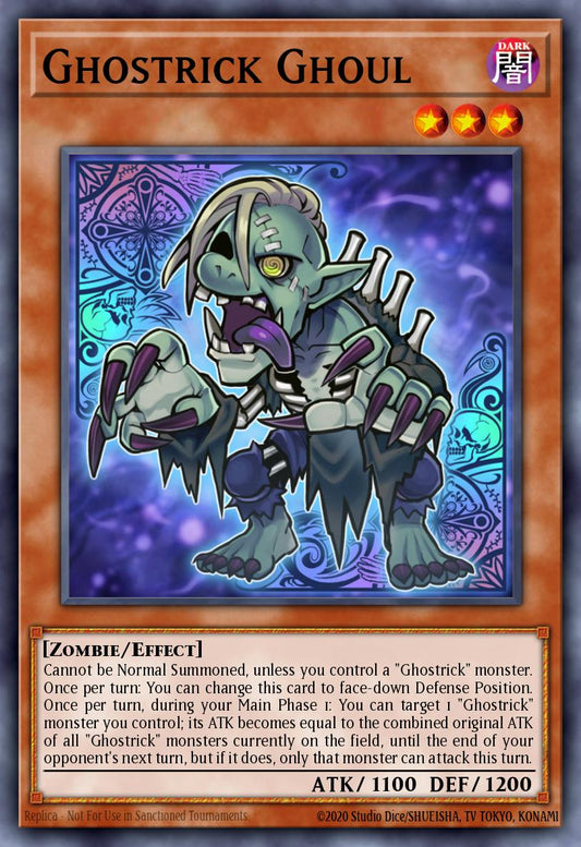 (126) YuGiOh TCG MP14: 2014 Mega-Tins Mega-Pack Single: Ghostrick Ghoul  Super Rare