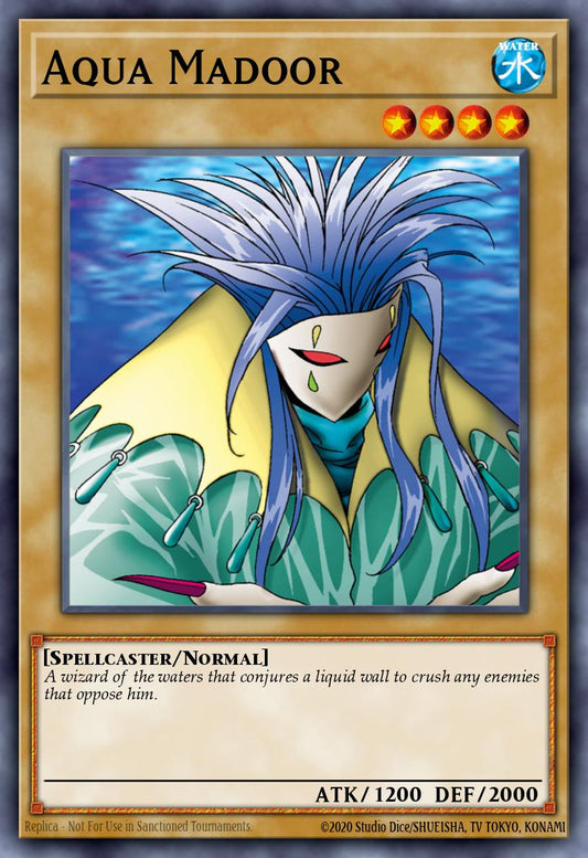 (221) YuGiOh TCG LCYW: Legendary Collection 3: Mega Pack Single: Aqua Madoor  Secret Rare