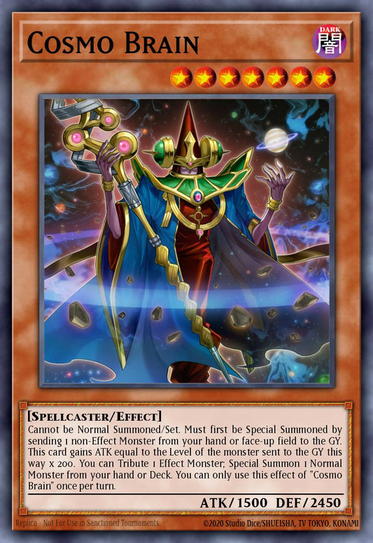 (089) YuGiOh TCG MP19: 2019 Gold Sarcophagus Tin Mega Pack Single: Cosmo Brain  Common