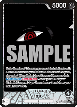 (079) One Piece TCG OP13: Carrying on his Will Single: Imu (OP13-079) (V.2)  Alternate Art