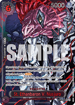(080) One Piece TCG OP13: Carrying on his Will Single: St. Ethanbaron V. Nusjuro (OP13-080) (V.3)  Special Rare