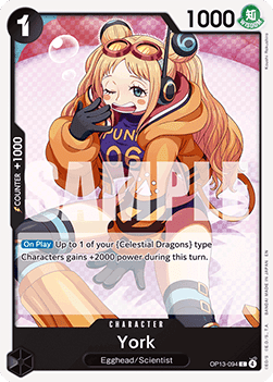 (094) One Piece TCG OP13: Carrying on his Will Single: York (OP13-094)  Common