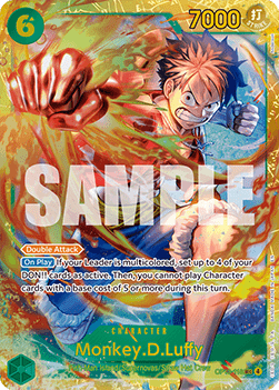 (118) One Piece TCG OP13: Carrying on his Will Single: Monkey.D.Luffy (OP13-118) (V.1)  Secret Rare