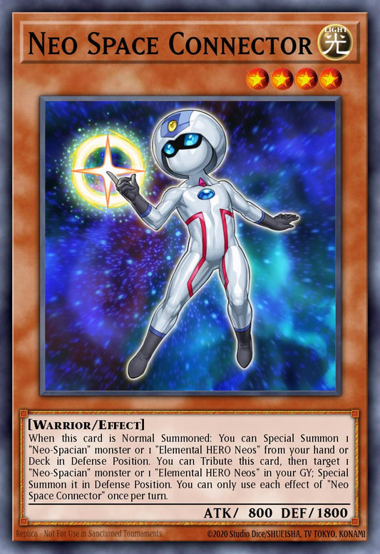 (007) YuGiOh TCG MP20: 2020 Tin of Lost Memories Mega Pack Single: Neo Space Connector  Common