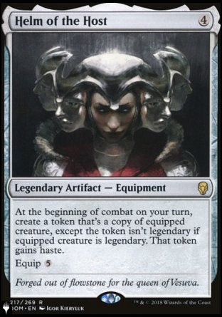 (217) Magic The Gathering The List Single: Helm of the Host  Rare