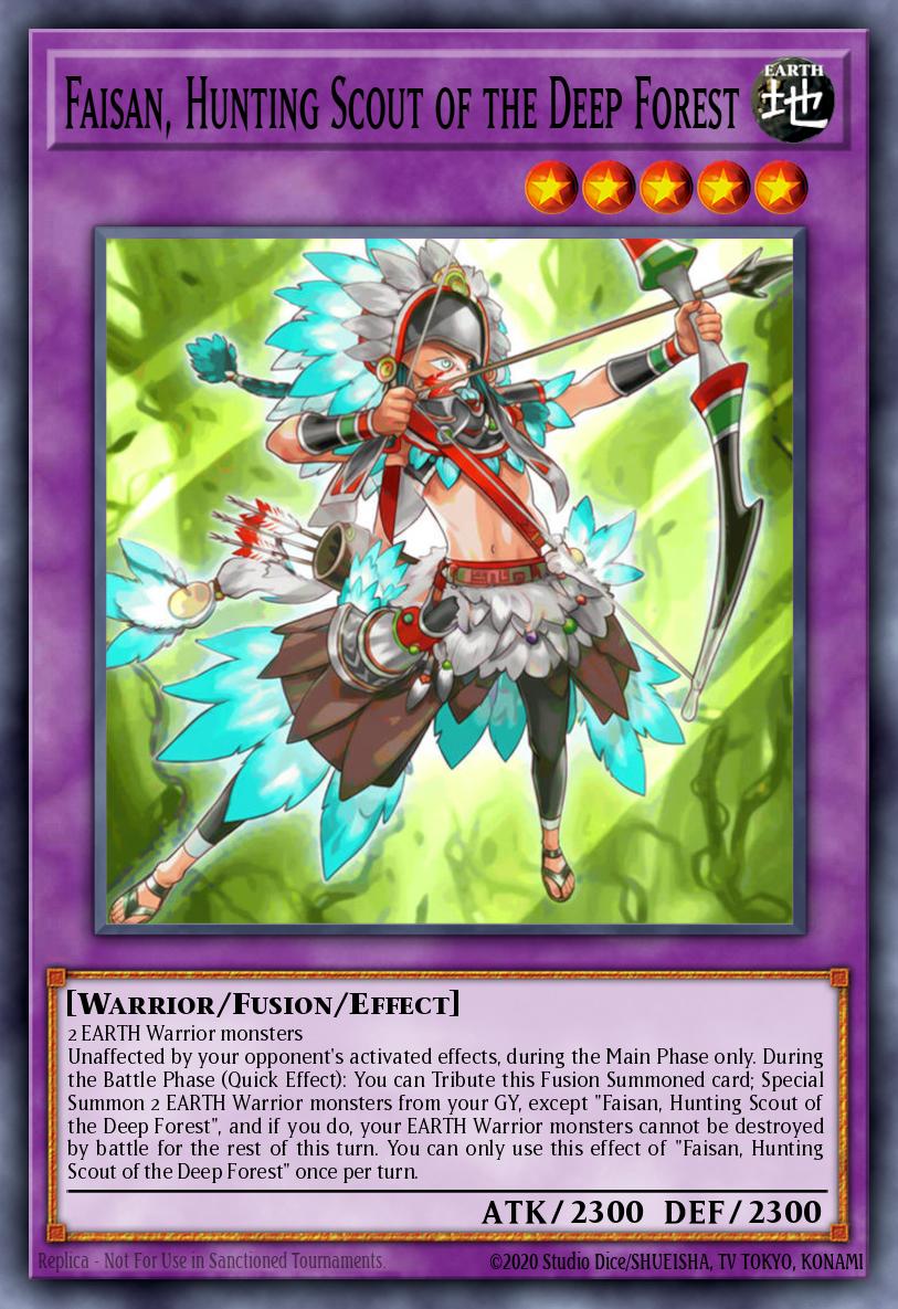 (084) YuGiOh TCG DOOD: Doom of Dimensions Single: Faisan, Hunting Scout of the Deep Forest  Common
