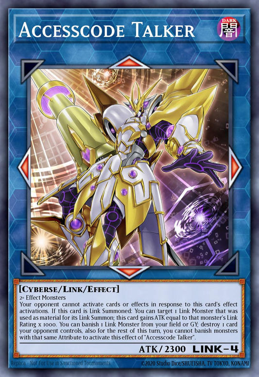 (079) YuGiOh TCG RA04: Quarter Century Stampede Single: Accesscode Talker  Quarter Century Secret Rare