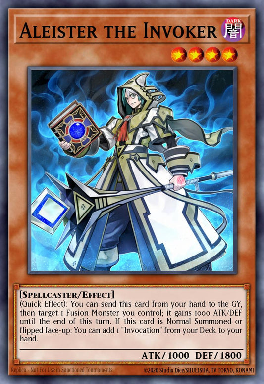 (278) YuGiOh TCG RA04: Quarter Century Stampede Single: Aleister the Invoker (V.8 - Platinum Secret Rare)  Platinum Secret Rare