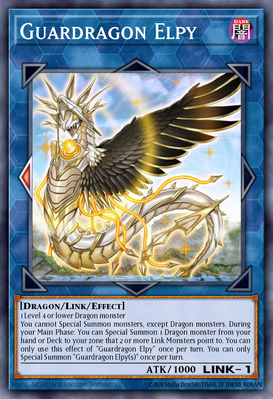 (021) YuGiOh TCG MP20: 2020 Tin of Lost Memories Mega Pack Single: Guardragon Elpy  Secret Rare