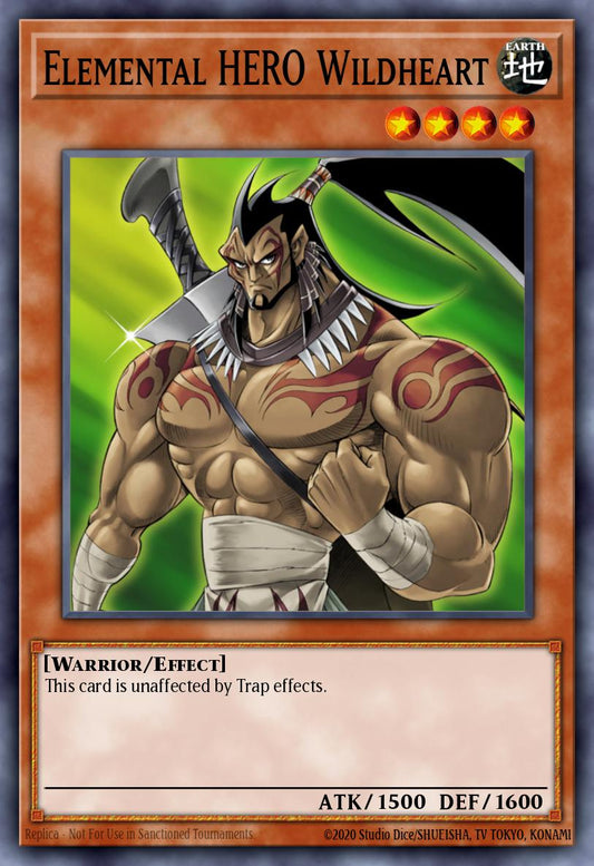 (157) YuGiOh TCG RA03: Quarter Century Bonanza Single: Elemental HERO Wildheart (V.1 - Platinum Secret Rare)  Platinum Secret Rare