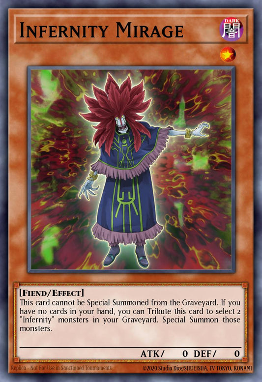 (005) YuGiOh TCG MAGO: Maximum Gold Single: Infernity Mirage  Premium Gold Rare