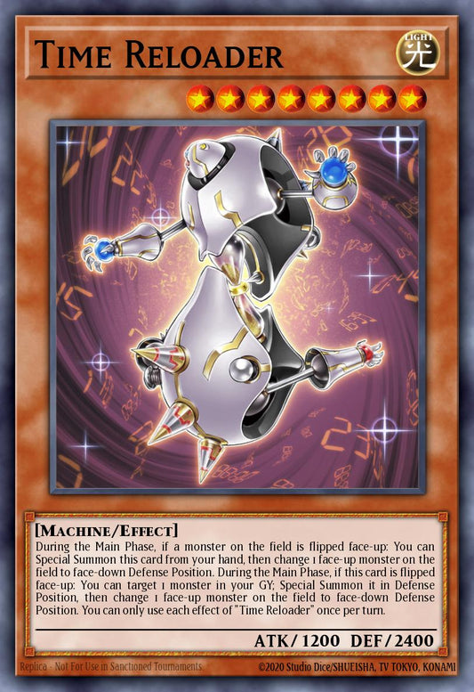 (026) YuGiOh TCG PHNI: Phantom Nightmare Single: Time Reloader  Common