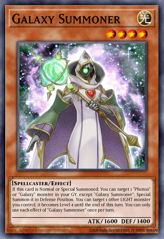 (166) YuGiOh TCG MP24: 25th Anniversary Tin: Dueling Mirrors Single: Galaxy Summoner  Ultra Rare