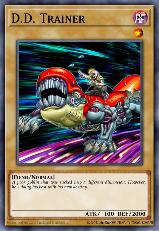 (EN055) YuGiOh TCG DCR: Dark Crisis Single: D.D. Trainer (V.2 - Common)  Common