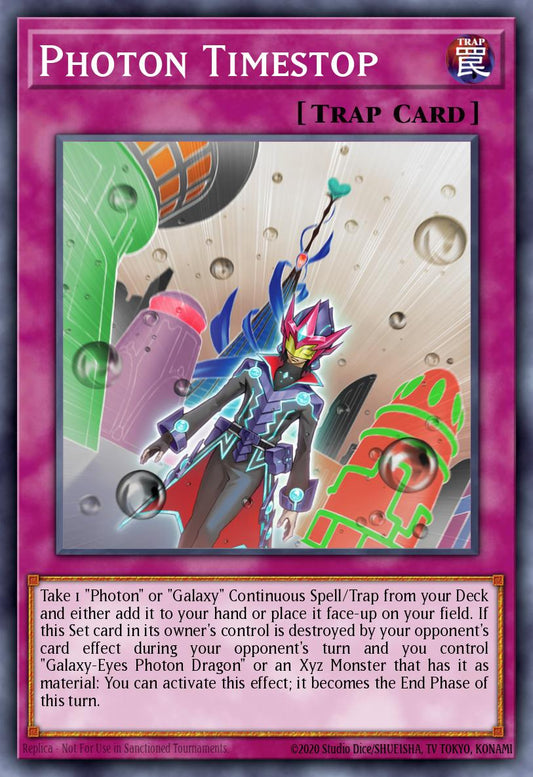 (328) YuGiOh TCG MP24: 25th Anniversary Tin: Dueling Mirrors Single: Photon Timestop  Common
