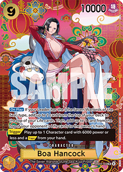 (112) One Piece TCG The Azure Sea's Seven Single: Boa Hancock (OP14-112) (V.3)  Special Rare