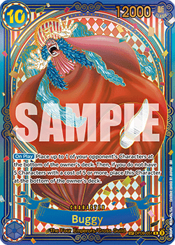 (OP09-051) One Piece TCG The Azure Sea's Seven Single: Buggy (OP09-051) (V.1)  Special Rare