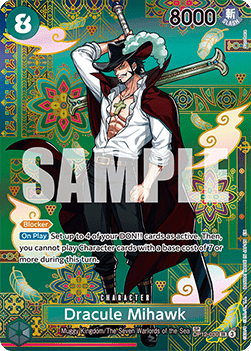 (OP12-030) One Piece TCG The Azure Sea's Seven Single: Dracule Mihawk (OP12-030)  Special Rare