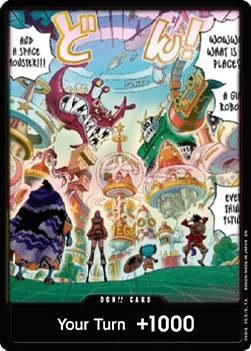 (000) One Piece TCG The Azure Sea's Seven Single: Don!! (EB04 - Egghead) (V.1)  DON!!