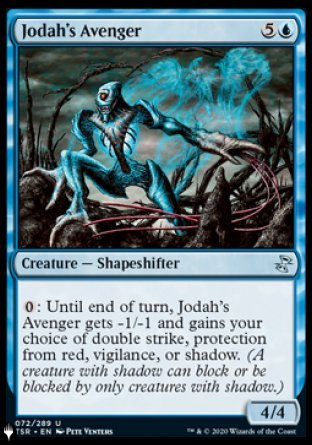 (072) Magic The Gathering The List Single: Jodah's Avenger  Uncommon