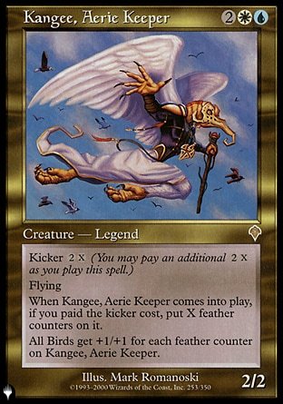 (253) Magic The Gathering The List Single: Kangee, Aerie Keeper  Rare