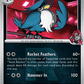 (127/217) Pokemon TCG Ascended Heroes: Additionals Single: Team Rocket's Honchkrow   Rare (Rocket Reverse Holo)