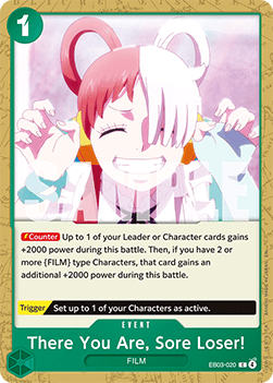 (020) One Piece TCG Heroines Edition Single: There You Are, Sore Loser! (EB03-020) (V.1)  Common