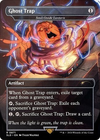 (871) Magic The Gathering Secret Lair Drop Series Single: Soul-Guide Lantern  Rare