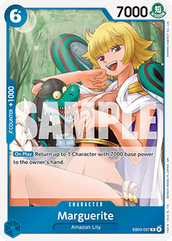 (EB03-027) One Piece TCG Heroines Edition Single: Marguerite (EB03-027) (V.1)  Rare