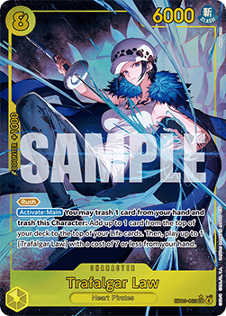 (062) One Piece TCG Heroines Edition Single: Trafalgar Law (EB03-062) (V.2)  Alternate Art