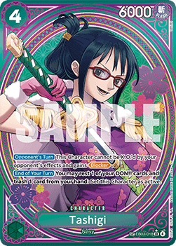 (018) One Piece TCG Heroines Edition Single: Tashigi (EB03-018) (V.3)  Special Rare