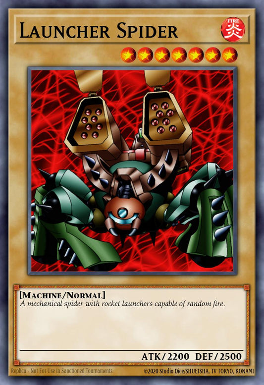 (057) YuGiOh TCG DB2: Dark Beginning 2 Single: Launcher Spider  Common