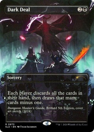 (873) Magic The Gathering Secret Lair Drop Series Single: Dark Deal Holo Rare