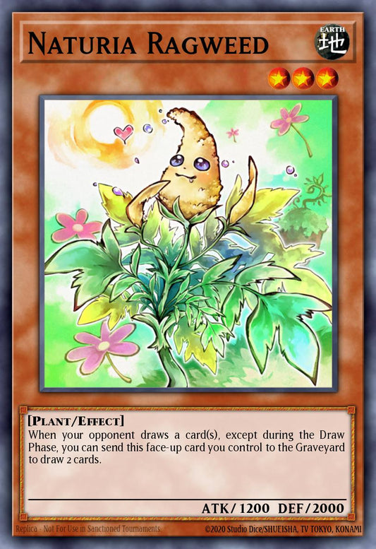 (114) YuGiOh TCG HAC1: Hidden Arsenal: Chapter 1 Single: Naturia Ragweed (V.2 - Parallel Rare)  Parallel Rare