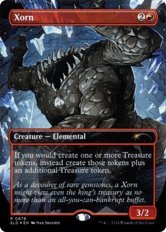 (876) Magic The Gathering Secret Lair Drop Series Single: Xorn  Rare