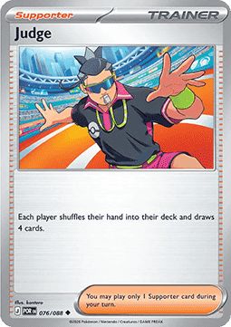 (076/088) Pokemon TCG Perfect Order Single: Judge  Uncommon