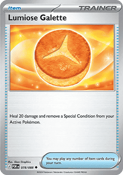 (078/088) Pokemon TCG Perfect Order Single: Lumiose Galette  Uncommon