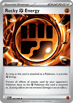(087/088) Pokemon TCG Perfect Order Single: Rocky [F] Energy  Rare