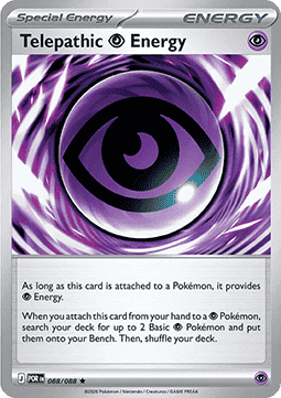 (088/088) Pokemon TCG Perfect Order Single: Telepathic [P] Energy  Rare