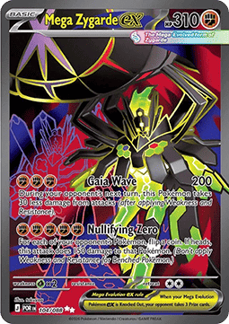 (104/088) Pokemon TCG Perfect Order Single: Mega Zygarde ex   Ultra Rare