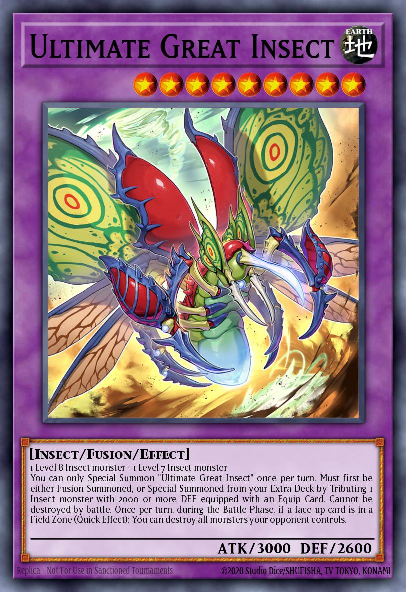 (174) YuGiOh TCG MP24: 25th Anniversary Tin: Dueling Mirrors Single: Ultimate Great Insect  Ultra Rare