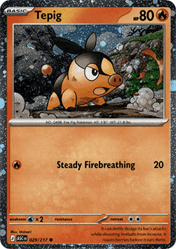 (029/217) Pokemon TCG Ascended Heroes: Additionals Single: Tepig   Promo