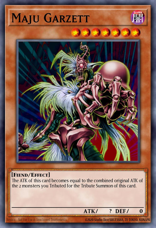 (EN024) YuGiOh TCG DCR: Dark Crisis Single: Maju Garzett (V.2 - Common)  Common
