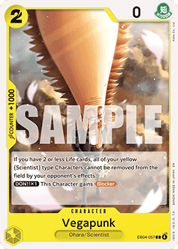 (EB04-057) One Piece TCG Adventure on Kami’s Island Single: Vegapunk (EB04-057)  Common